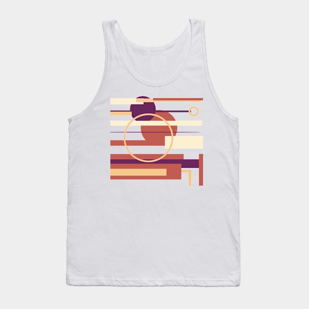 Geometric pattern modern abstract Tank Top by soycarola